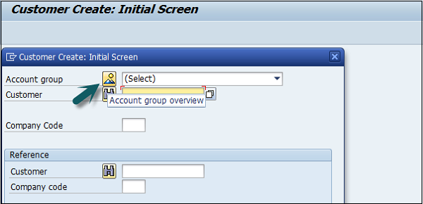Select Account Group