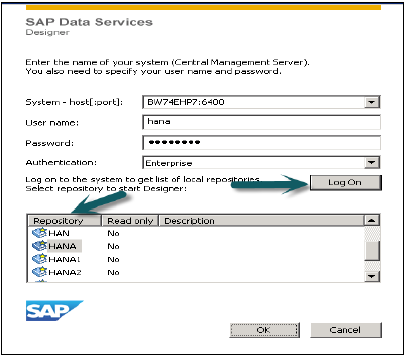 SAP HANA Data Services