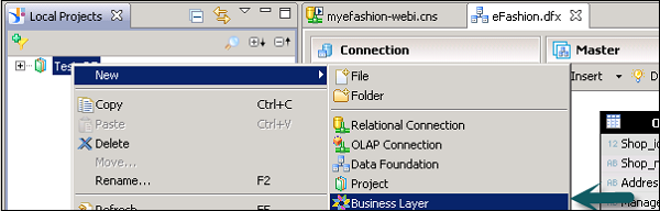 OLAP Business Layer