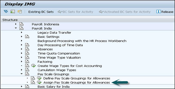 Assign Pay Scale Grouping