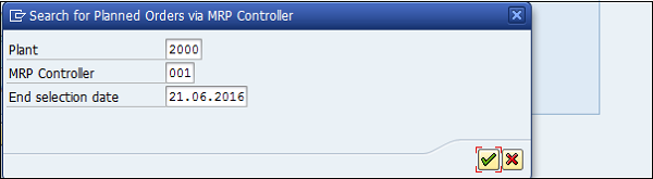 Orders MRP Controller