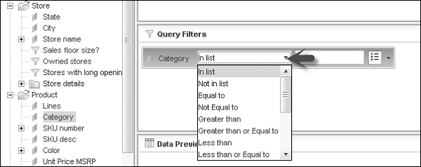 Custom Query Filters