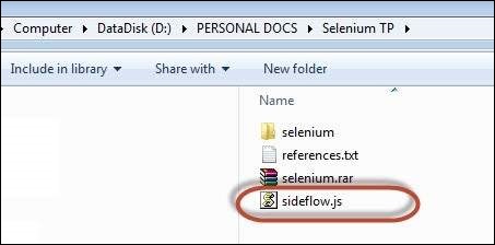 Selenium IDE 24