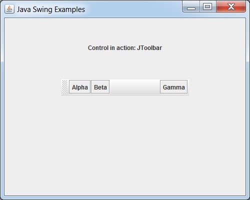 Add separator to Toolbar