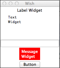 Basic Widgets Example