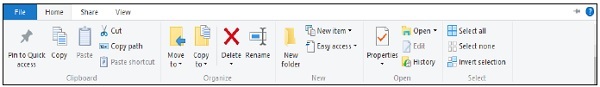 File Explorer Features