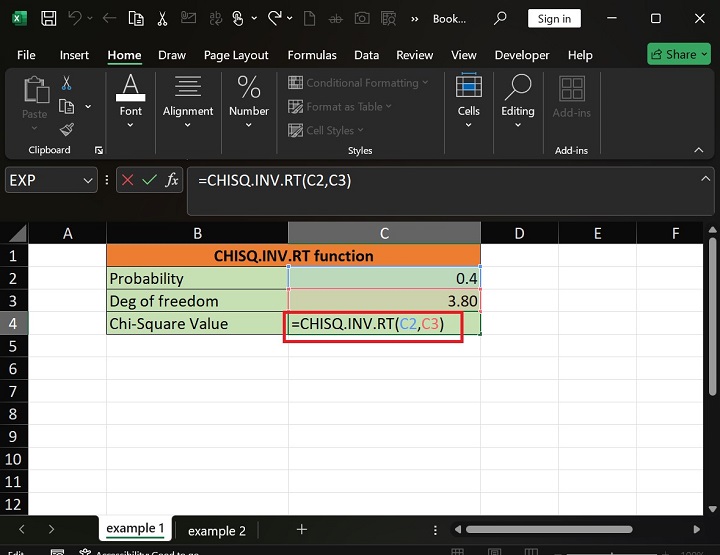 ChisqInvRt Function