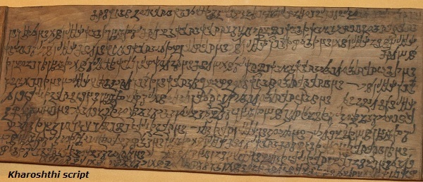 Kharoshthi script