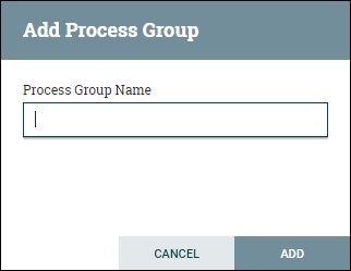 Add Process Group