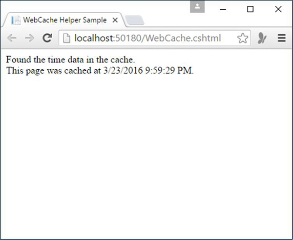 WebCache Helper