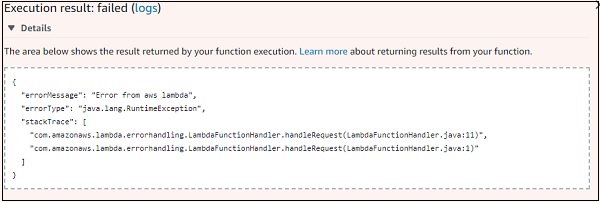 Error handling Java