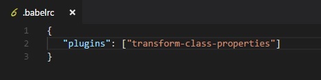 Add Plugin Babelrc