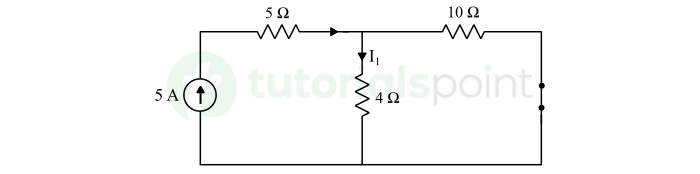 Superposition Theorem Example Step 1