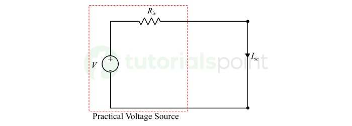 Voltage to Current Source Transformation Step 1