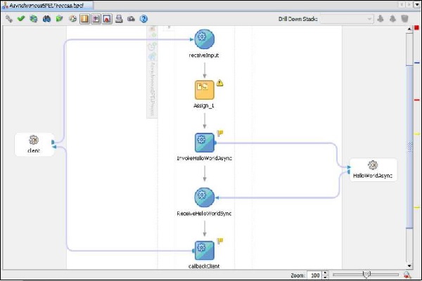 Invoking an Asynchronous Web Service