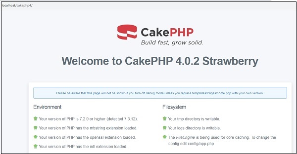 Cakephp Page