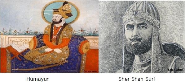 Humayun and Sher Suris Suri