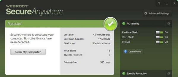 Webroot SecureAnywhere Antivirus