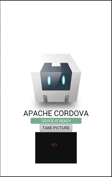 Cordova Camera Display Image