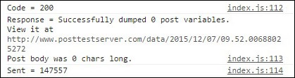 Cordova File Transfer Upload Log