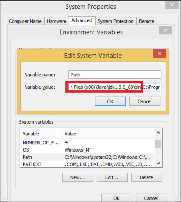 Edit System Variable