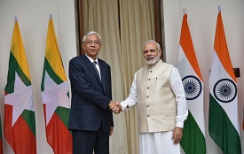 India, Myanmar