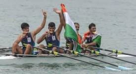 Asian Gold medal in Rowing
