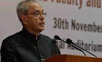 President Pranab Mukherjee