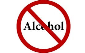 Liquor banned