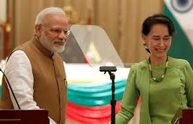 India and Myanmar