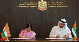 Sushma Swaraj UAE