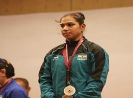 Weightlifter Rakhi