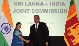 India and Sri Lanka signs