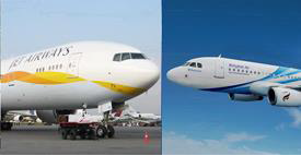 Jet Airways and Bangkok Airways