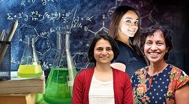 Three Indian-origin Women Scientists