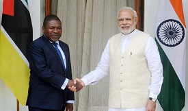 India and Mozambique