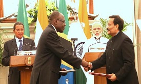 India and Tanzania