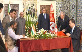 India and Tunisia