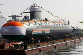 Scorpene Submarine Khanderi