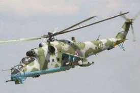 Mi 24 Attack Helicopters