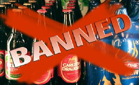 Banned Alcohol