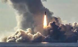Fired Ballistic Missile