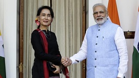 India and Myanmar