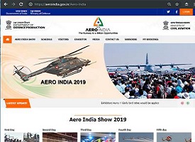 Website Aero India 2019