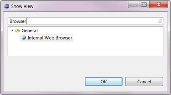 Internal Web Browser