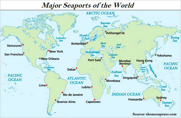 Major Seaports