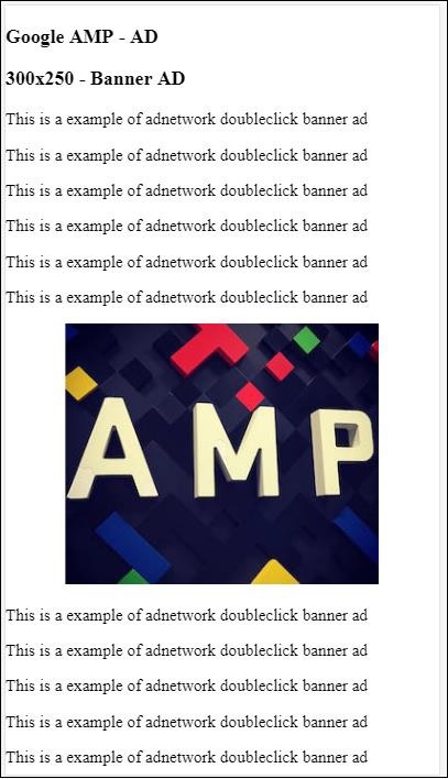 Amp Banner Ad