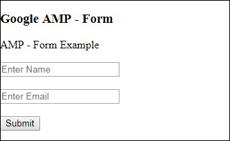 AMP Form