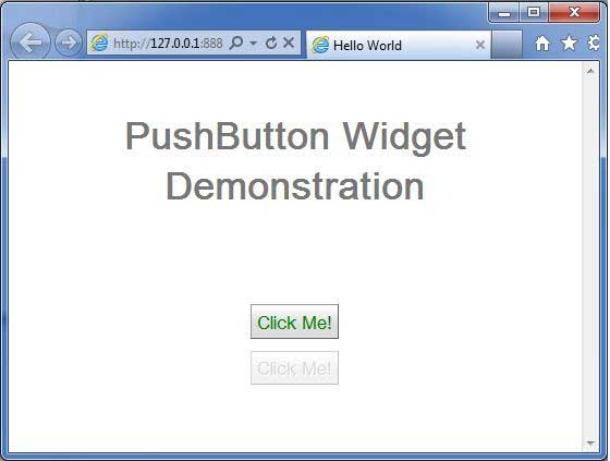 GWT PushButton Widget