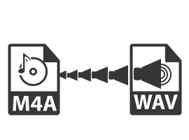 Convert M4A to WAV Files